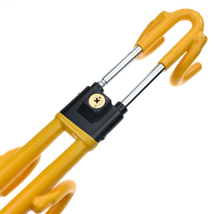 YH1957 Car Wheel Lock Steering Wheel Lock with Two Hooks - Anti-Theft Device by Ningbo Hengda