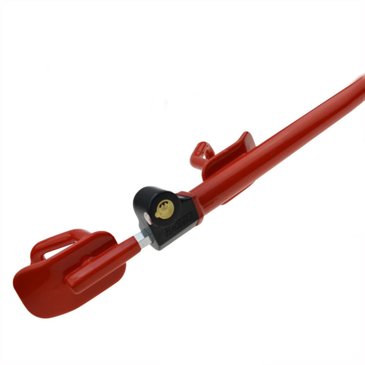 YH1855 Universal Anti-Theft Steel Car Steering Wheel Lock - Hengda Security Solutions